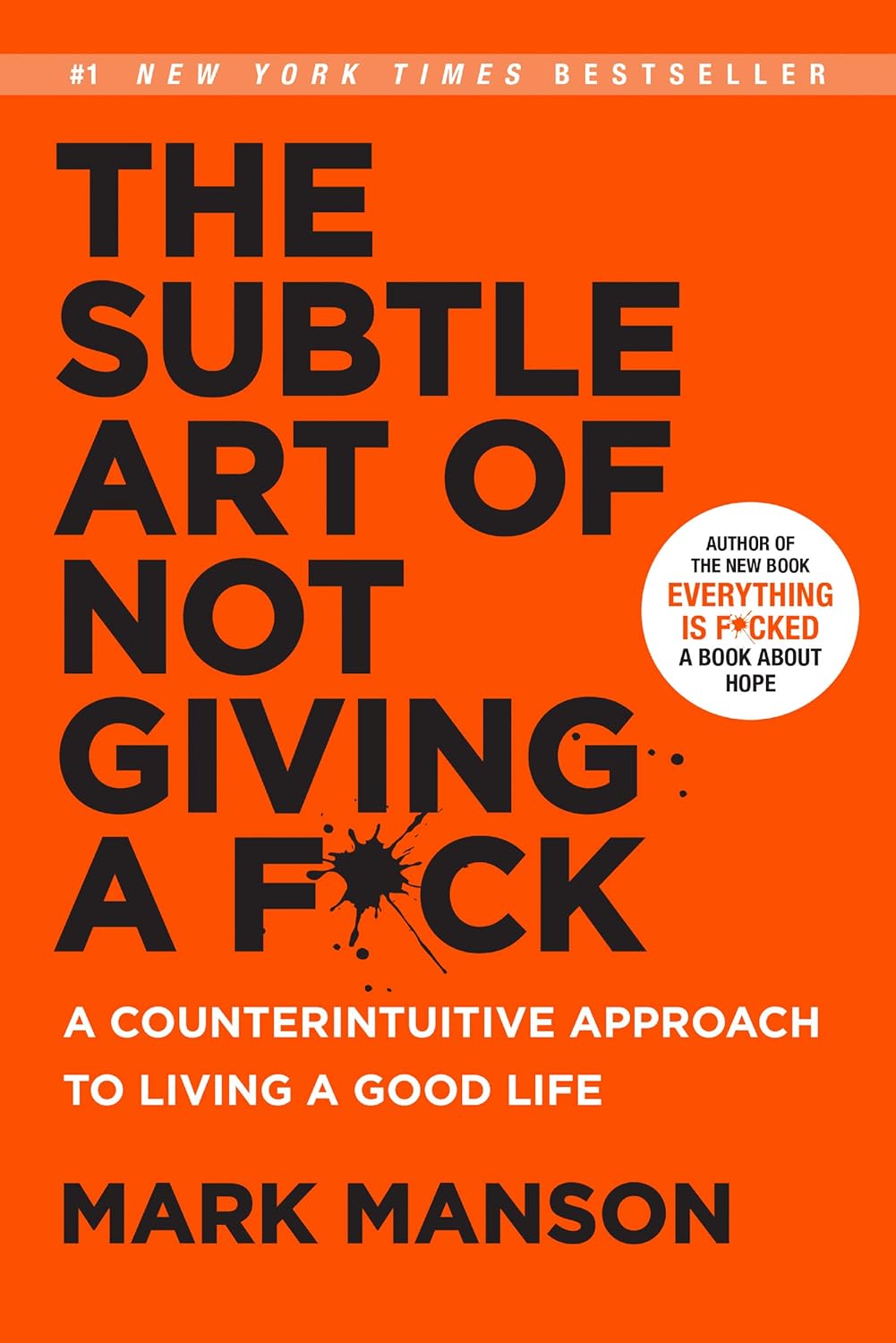 The Subtle Art of Not Giving a F*ck pdf